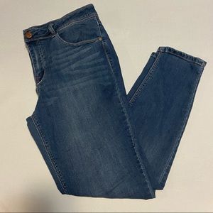1822 Denim - Blue Skinny Jeans - Size 14